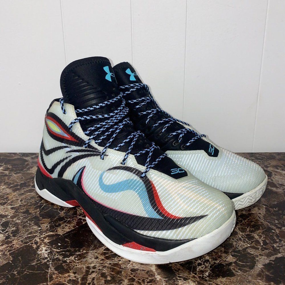 Under Armour Curry 2.5 Long Shot Basketball Shoes Size 8